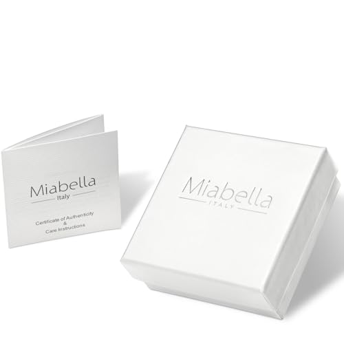 Miabella Italian 925 Sterling Silver 5mm Mesh Bracelet for Women