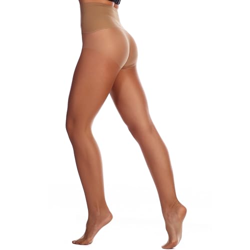 15D Seamless Control Top Pantyhose