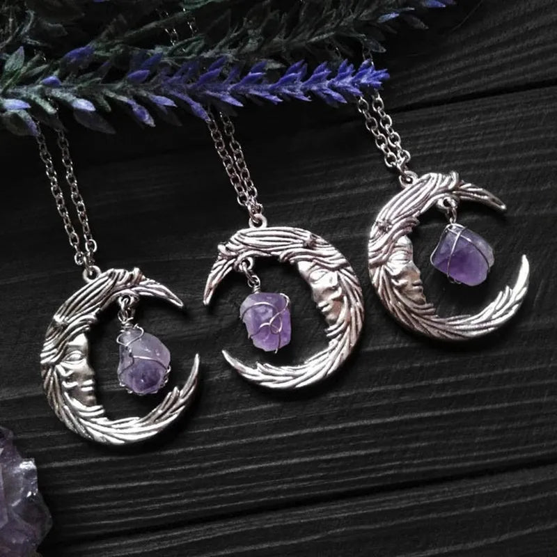 Moon Phase Necklace - Lunar Cycle Jewelry