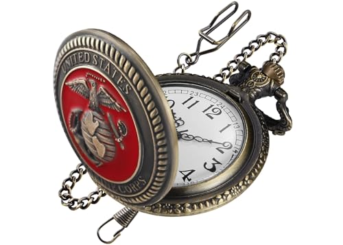 Hollowed-Out Eagle Quartz Men's Pocket Watch