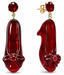 Cute Pair of Ruby Slipper Drop and Dangle Earrings for Women. Wonderful Wizard Oz Themed