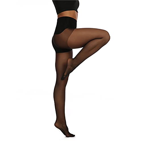 15D Seamless Control Top Pantyhose Secondary image