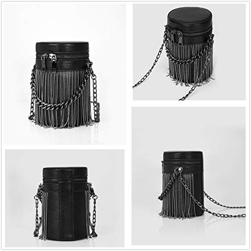 Y2K Punk Tassel Fringe Tote