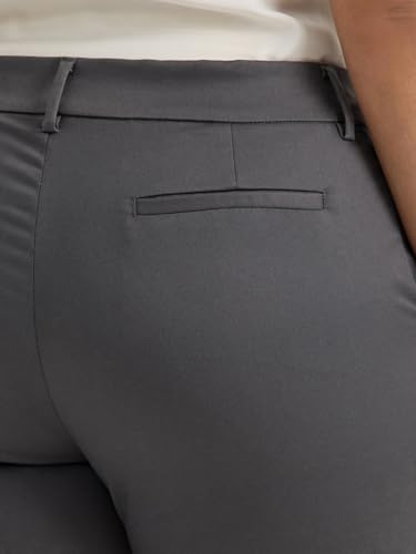 Women's Plus Size Wrinkle Free Mid Rise Bootcut Pant
