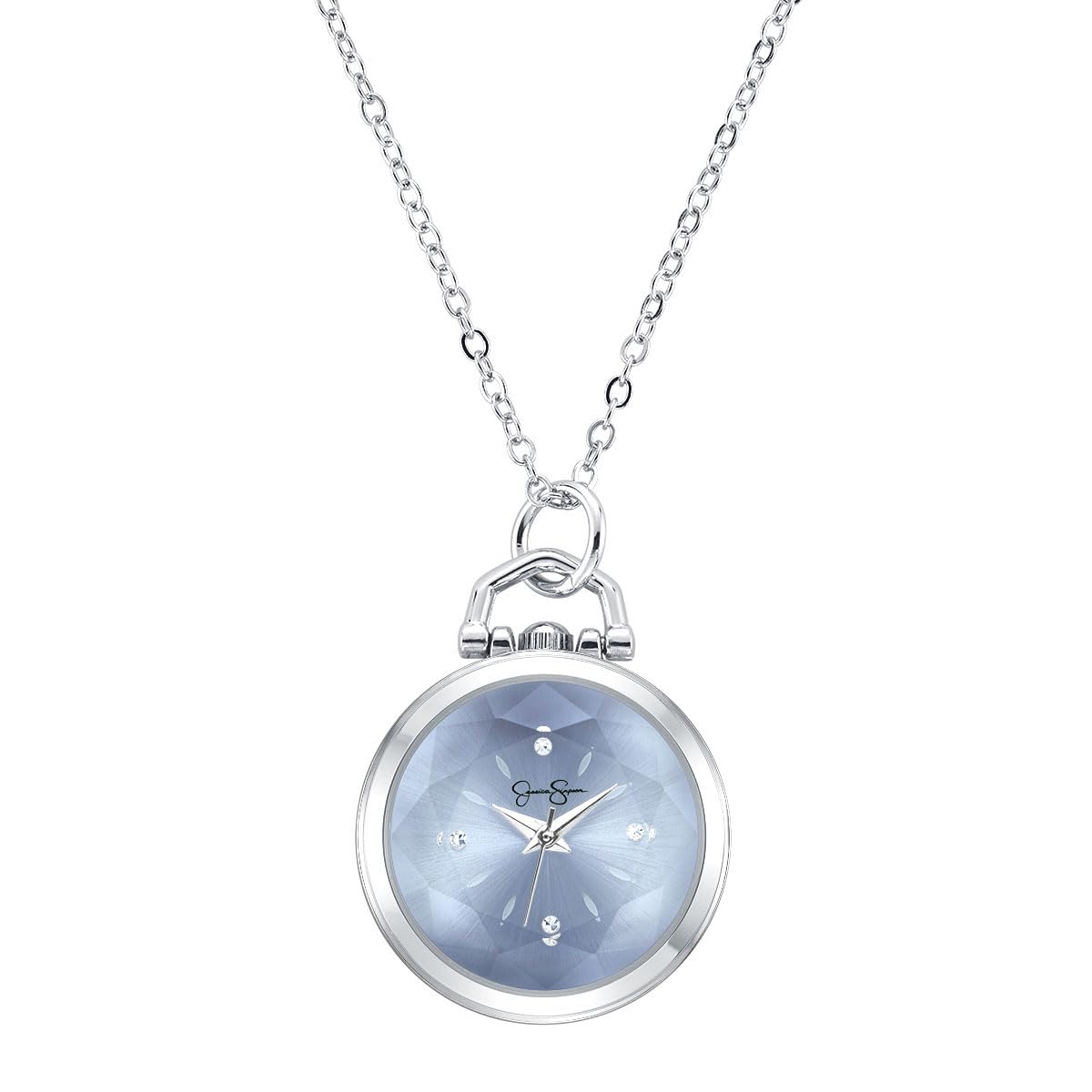 Jessica Simpson Pendant Necklace Watch for Women