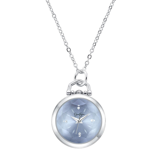 Jessica Simpson Pendant Necklace Watch for Women