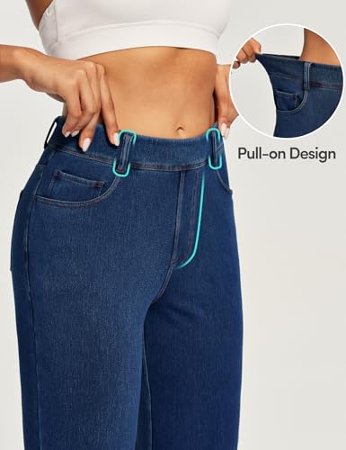 Straight Leg Jeans For Women High Waisted Bootcut Jean Trendy