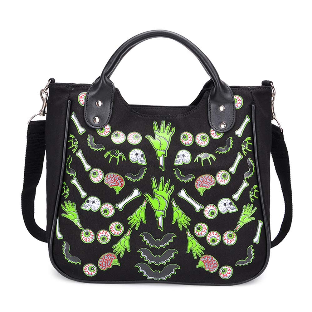 Rivet Luminous Canvas Punk Tote