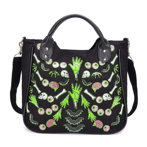 Rivet Luminous Canvas Punk Tote