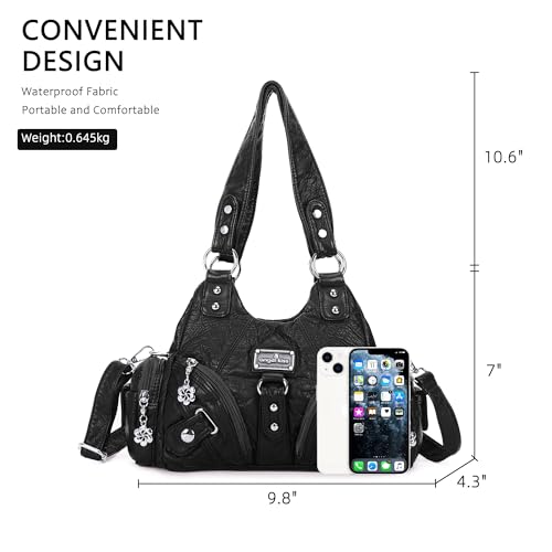 Angel Kiss Small Hobo Shoulder Bag