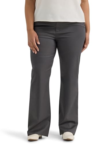 Women's Plus Size Wrinkle Free Mid Rise Bootcut Pant Main image