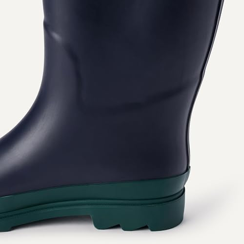 Women's Waterproof Tall Rain Boot With Adjustable