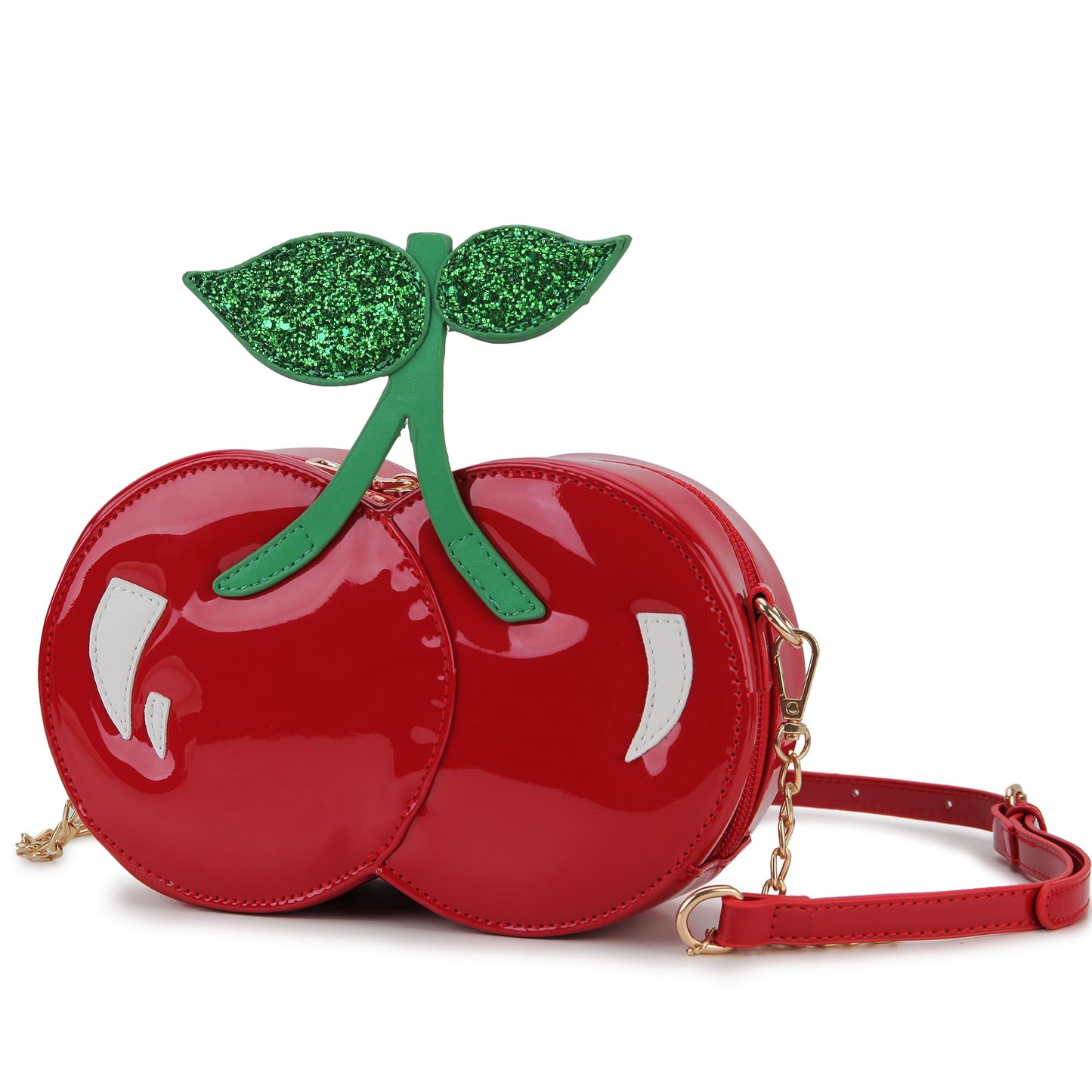 Fun Shape Purse — Novelty Fruit Chain Crossbody