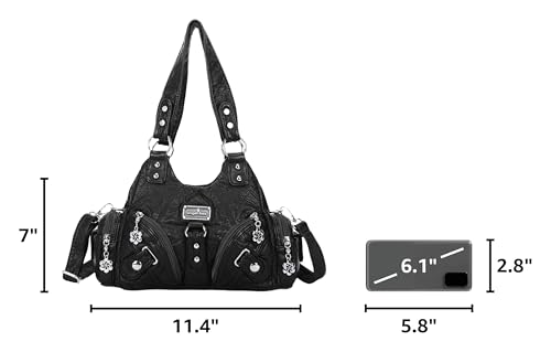 Angel Kiss Small Hobo Shoulder Bag