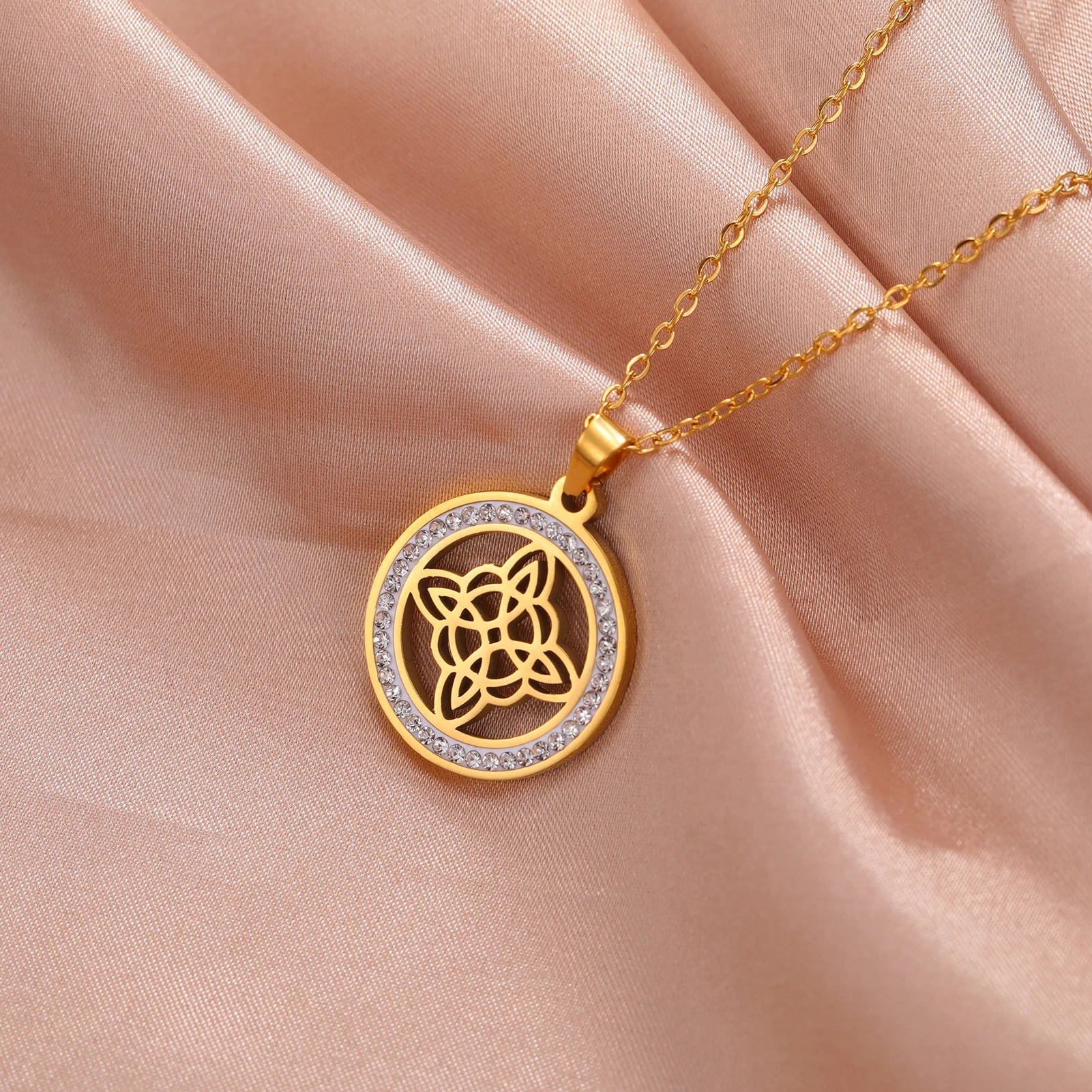 Spiritual Symbol Necklace - Wiccan Jewelry Secondary image