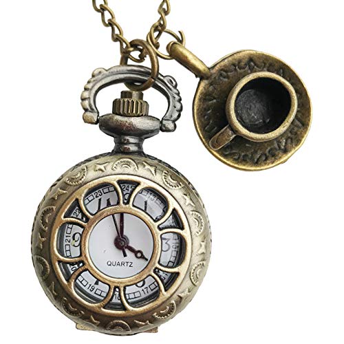 Alice in Wonderland Watch Necklace Jewelry Costume Gothic Lolita Acces