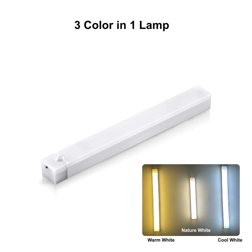 LED Motion Sensing Night Light USB-C Recharge