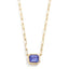 Meaningful Fashion Birthstone Pendant Necklace