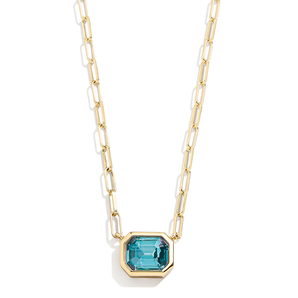 Meaningful Fashion Birthstone Pendant Necklace