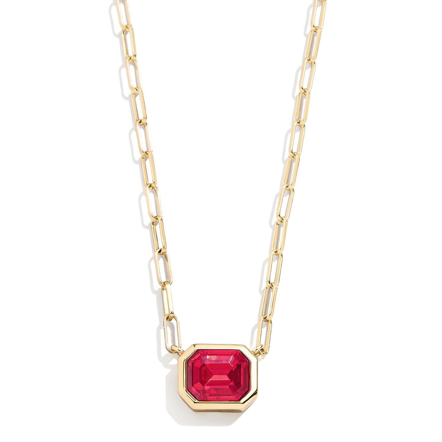 Meaningful Fashion Birthstone Pendant Necklace