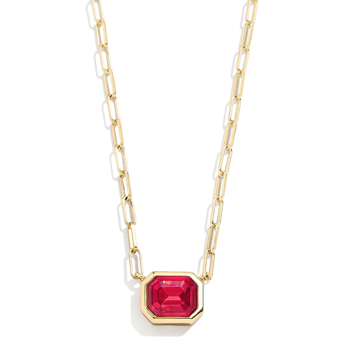 Meaningful Fashion Birthstone Pendant Necklace