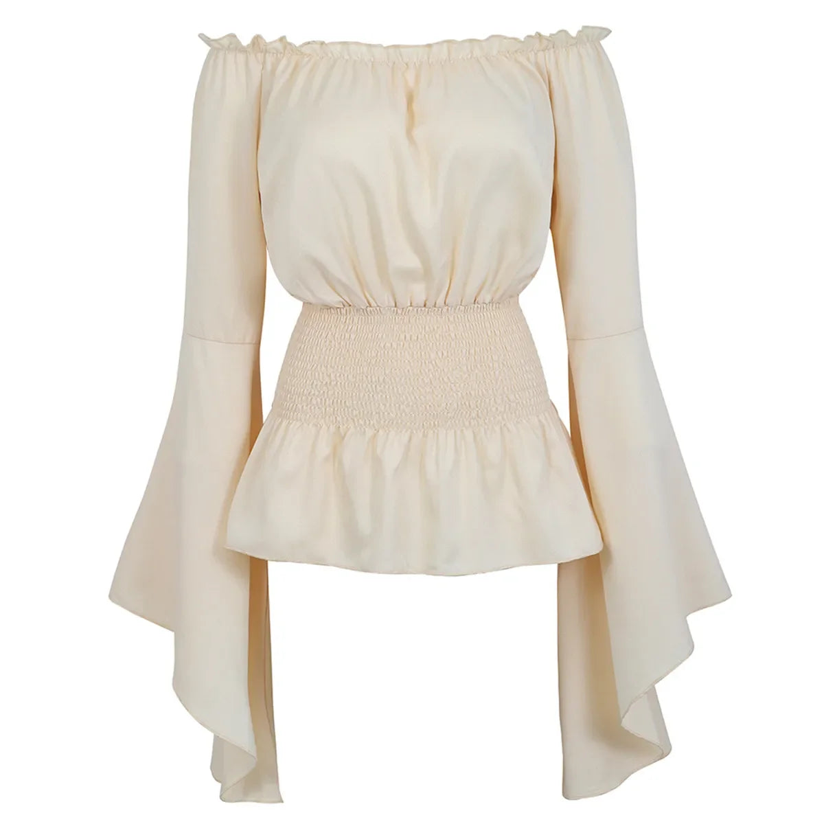 Medieval Renaissance Off-Shoulder Steampunk Cosplay Blouse