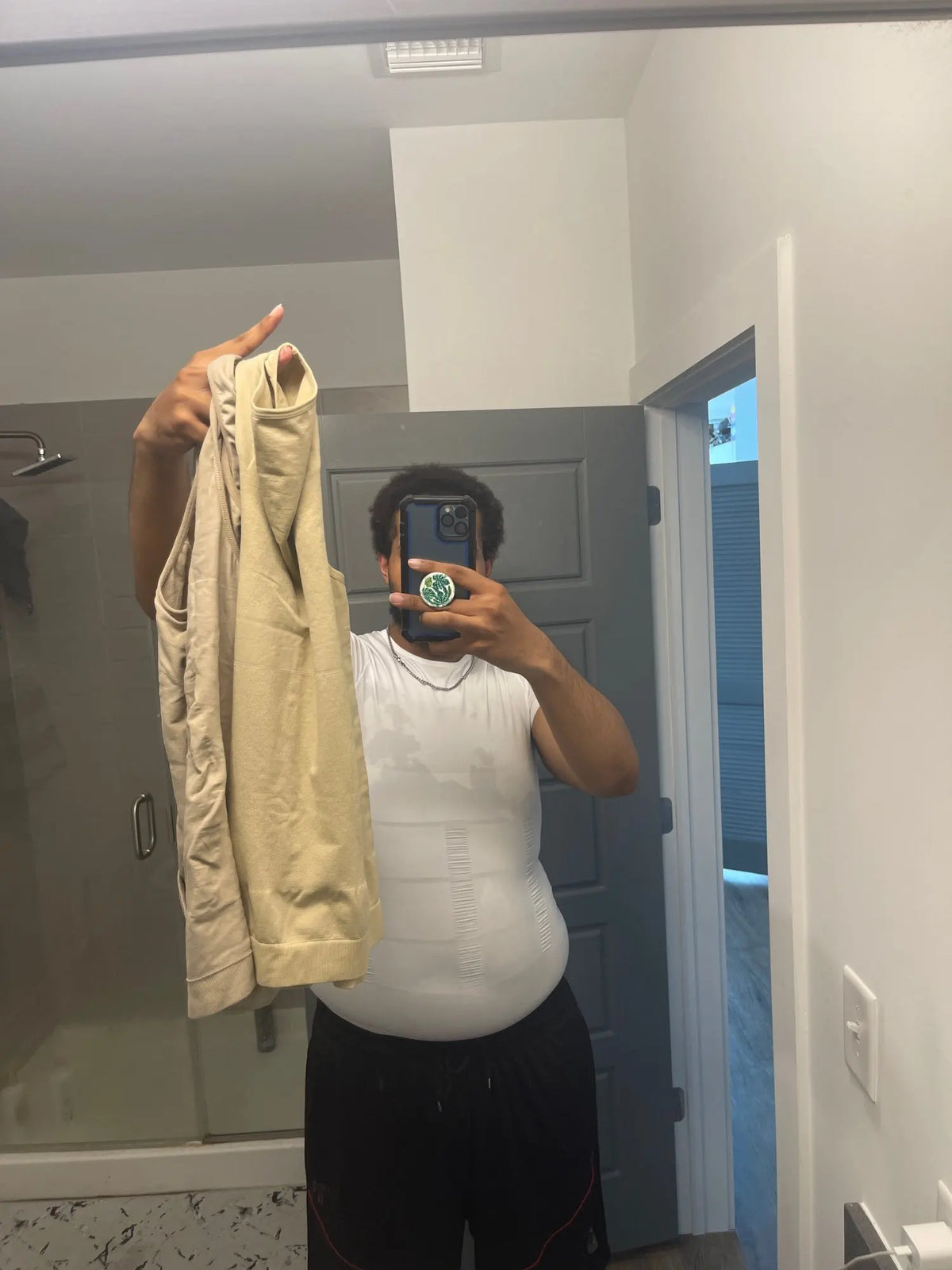 Men's Compression Slimming Vest - Body Shaper Tank Top Undershirt
