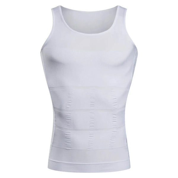 Men's Compression Slimming Vest - Body Shaper Tank Top Undershirt