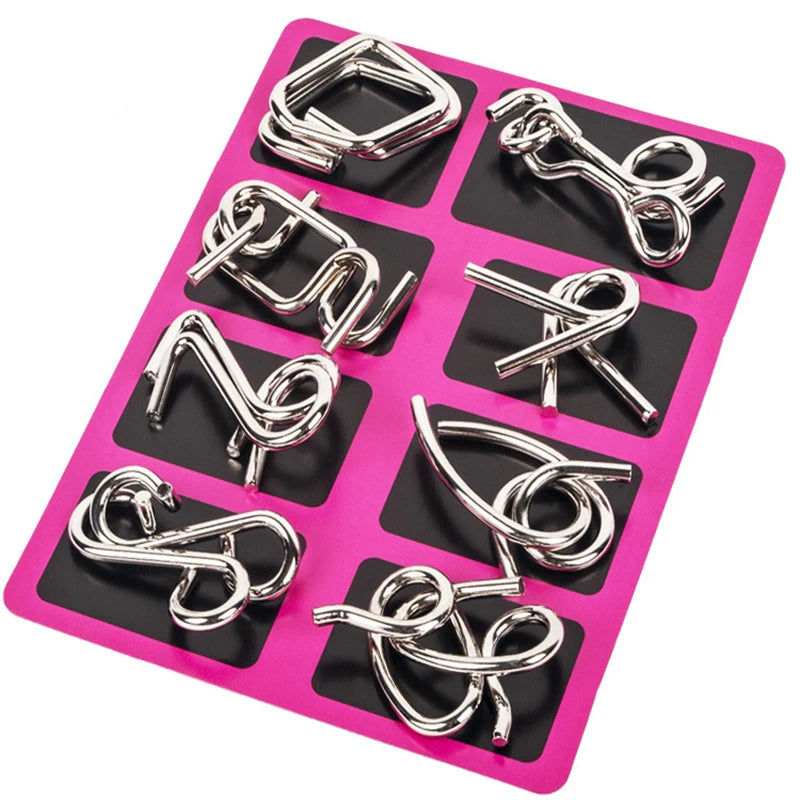 Metal Connector IQ Puzzles