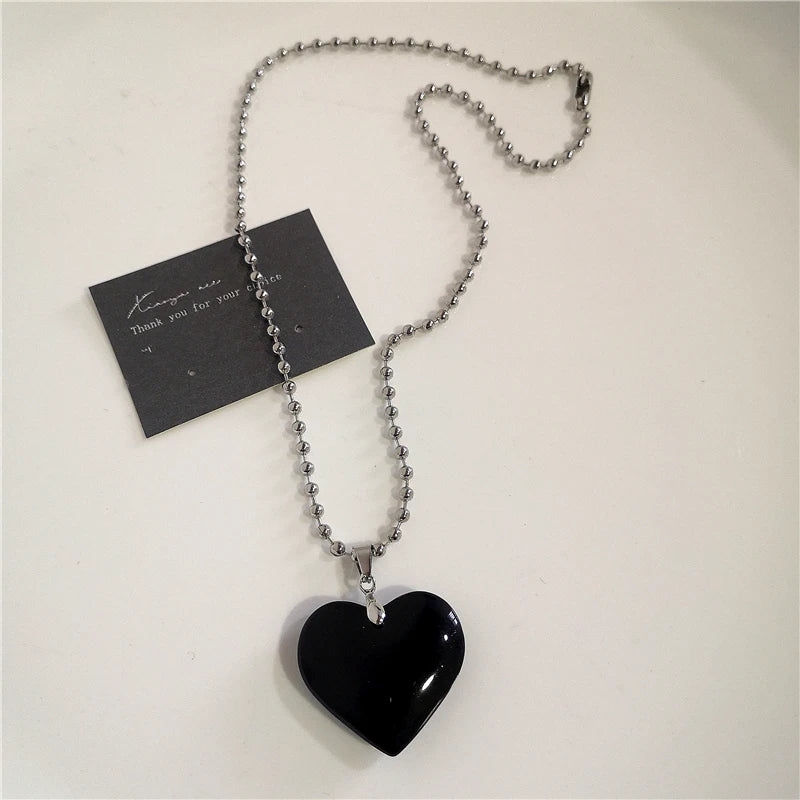 Multiple Style Gothic Hearts Stars Wiccan Necklace