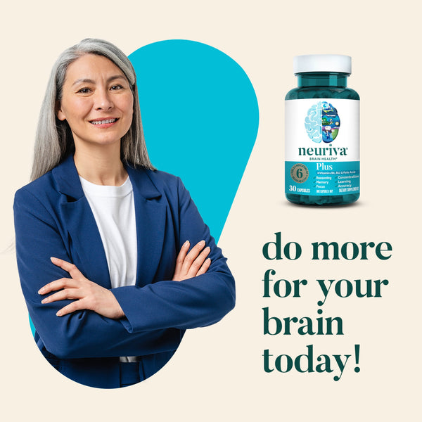 Neuriva Plus Brain Booster With Vitamin B6 & B12 Functionality, Memory and Focus Brain Stimulation