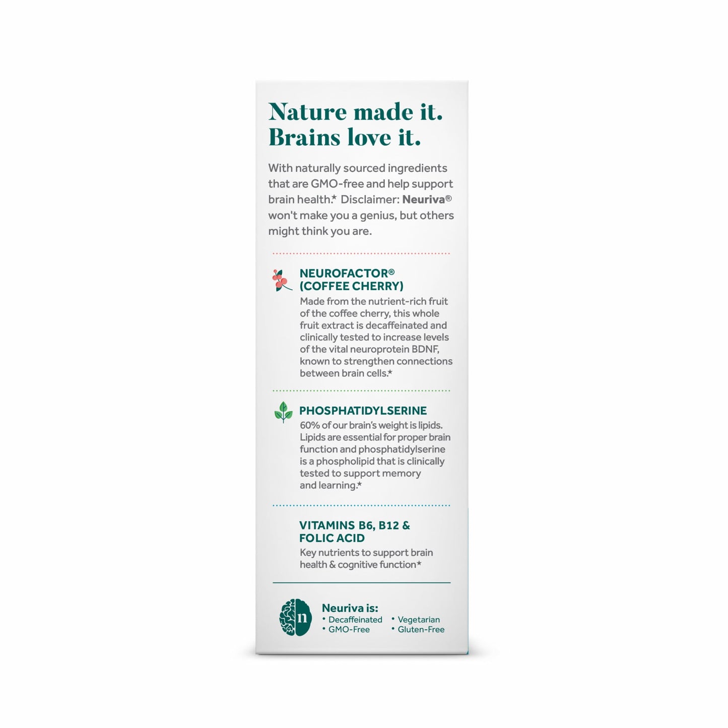 Neuriva Plus Brain Booster With Vitamin B6 & B12 Functionality, Memory and Focus Brain Stimulation
