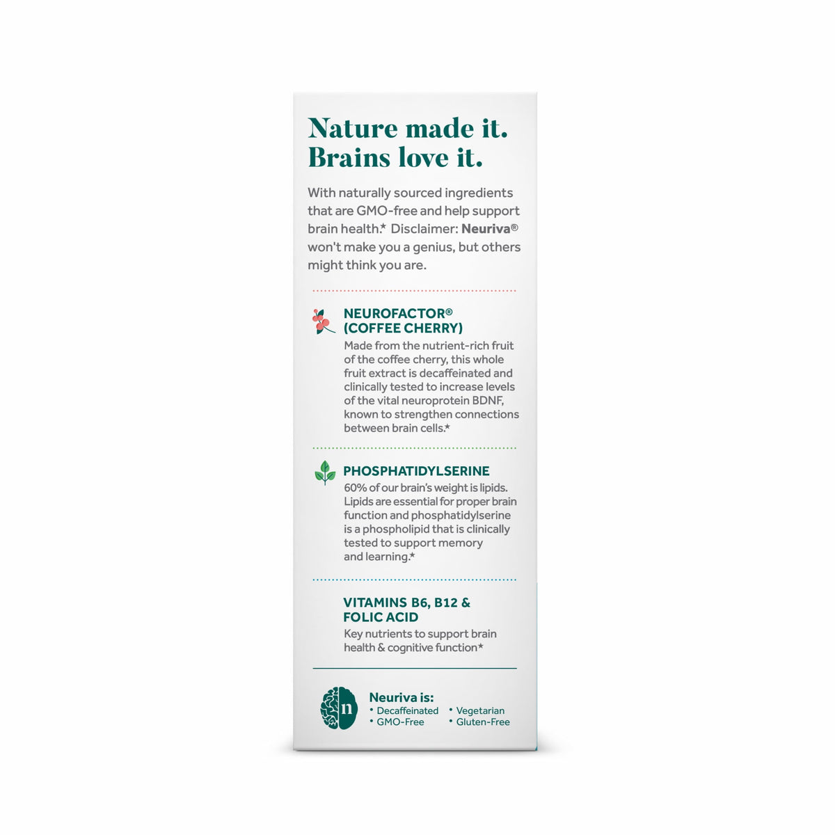 Neuriva Plus Brain Booster With Vitamin B6 & B12 Functionality, Memory and Focus Brain Stimulation
