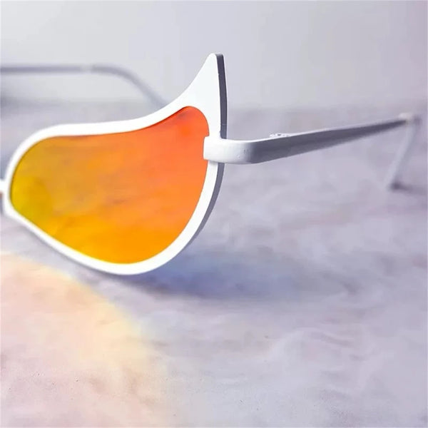 Novelty Cat Eye Sunglasses - Funny Flamingo Party Glasses for Cosplay & Gifts