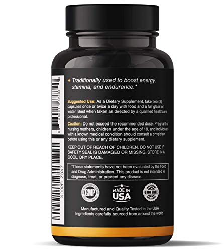 Organic High Libido Maca Powder Gelatinized Capsules