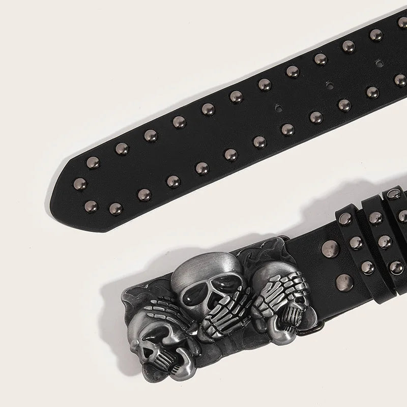 Potent Skulls Gothic Belt Secondary image