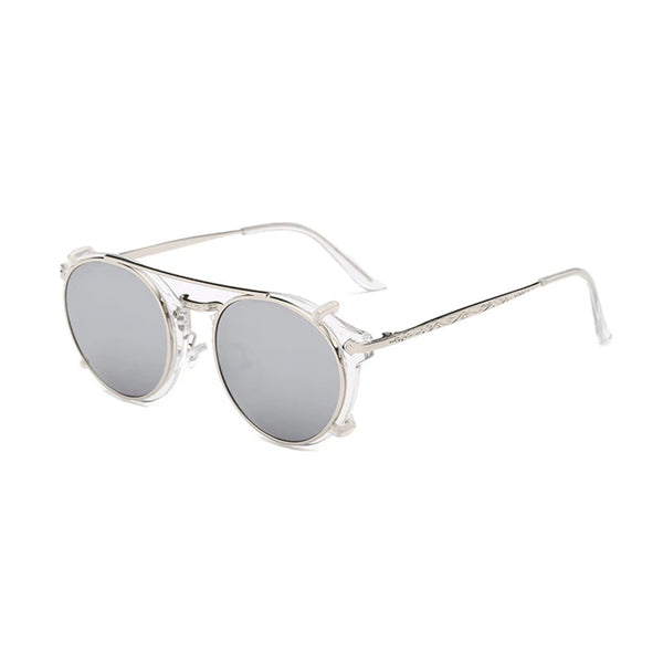 Retro Steampunk Vintage Sunglasses