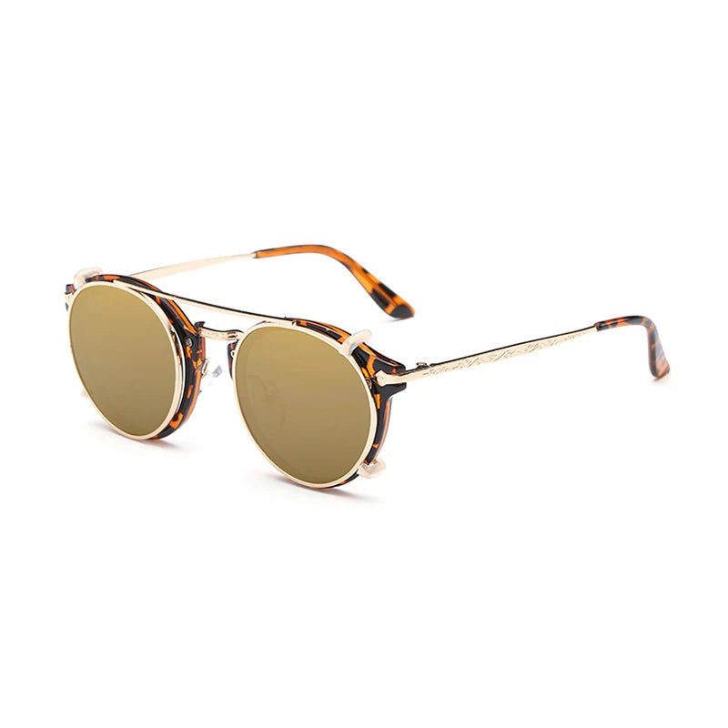 Retro Steampunk Vintage Sunglasses Secondary image