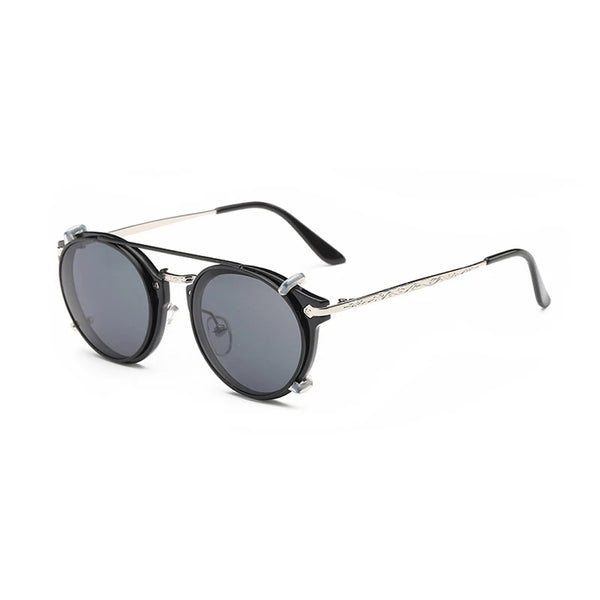 Retro Steampunk Vintage Sunglasses