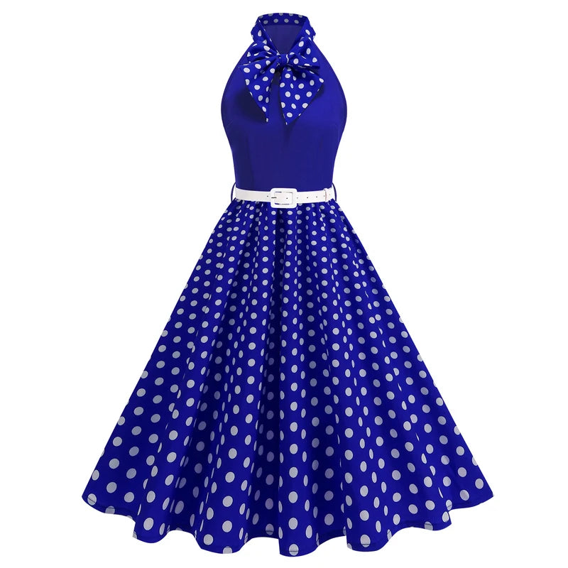 Rockabilly Polka Dot Dress Secondary image