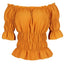 Short-Sleeved Medieval Renaissance Blouse