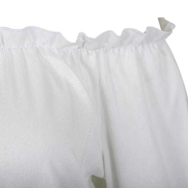Short-Sleeved Medieval Renaissance Blouse