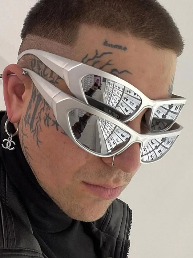 Steampunk Cyberpunk Sunglasses Main image