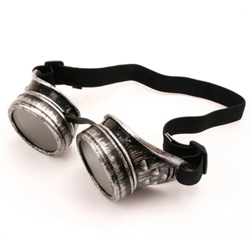 Steampunk Style Round Oversized Goggles