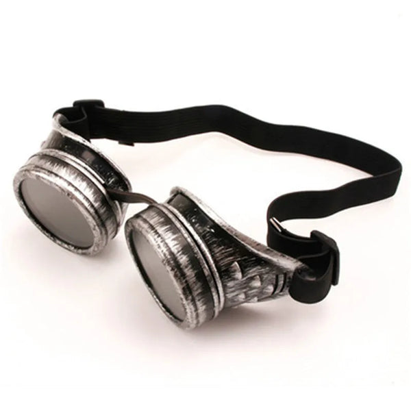 Steampunk Style Round Oversized Goggles