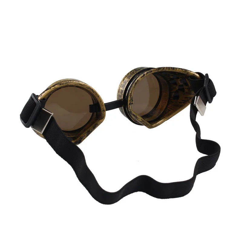 Steampunk Style Round Oversized Goggles Secondary image