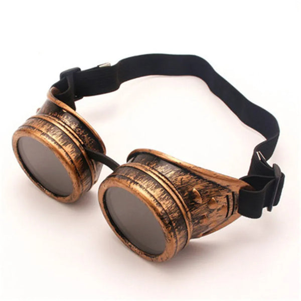 Steampunk Style Round Oversized Goggles