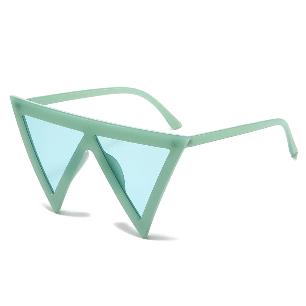 Steampunk Triangular Cyberpunk Ecstatic Sunglasses