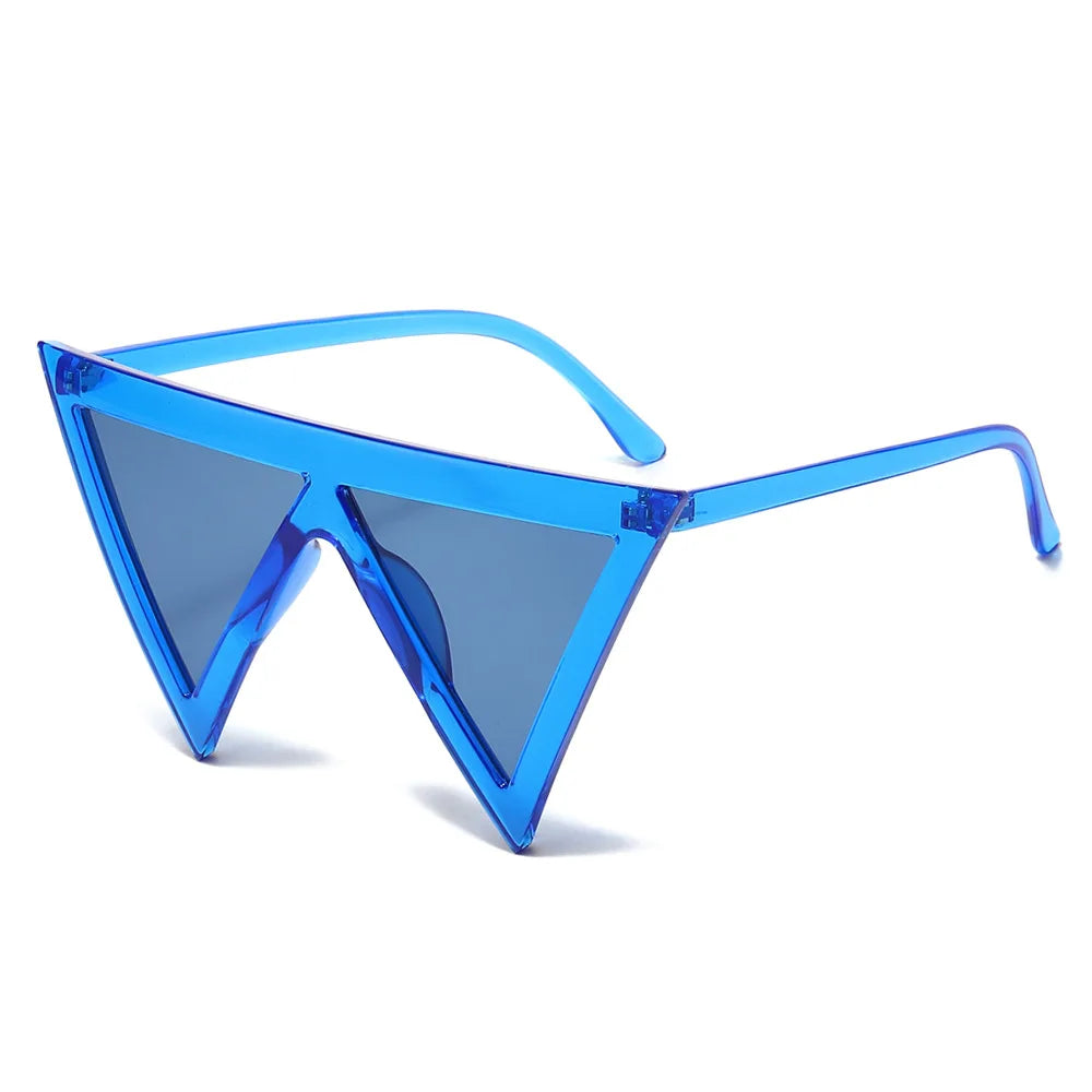 Steampunk Triangular Cyberpunk Ecstatic Sunglasses