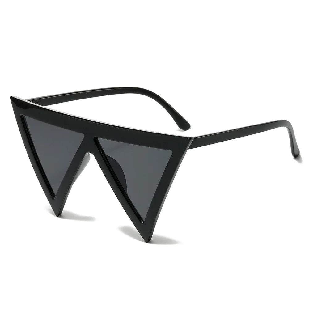 Steampunk Triangular Cyberpunk Ecstatic Sunglasses